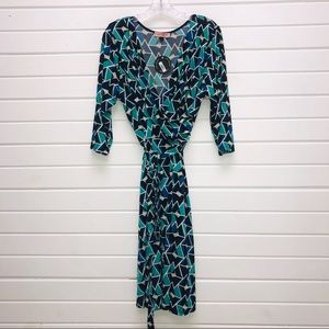 NWT East Adeline Orlando Wrap Dress